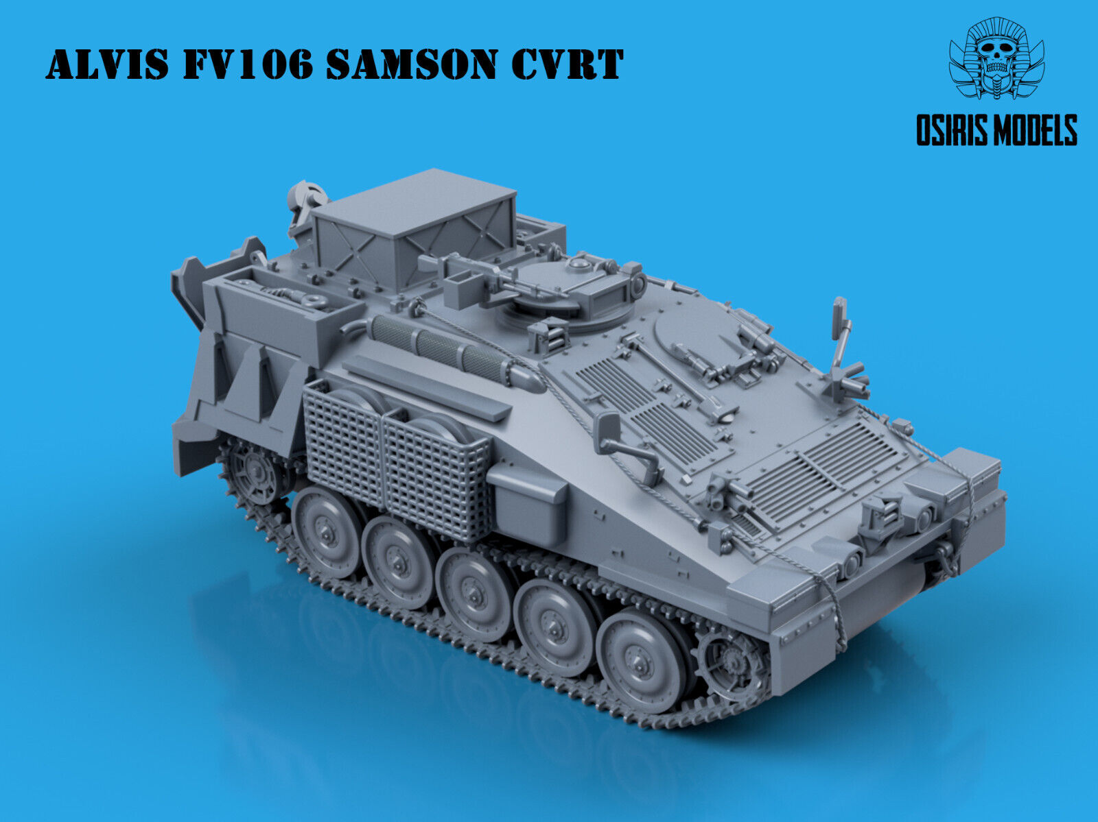 Alvis FV106 Samson Model (Crane Stowed) - Made to order -Check Lead Ti