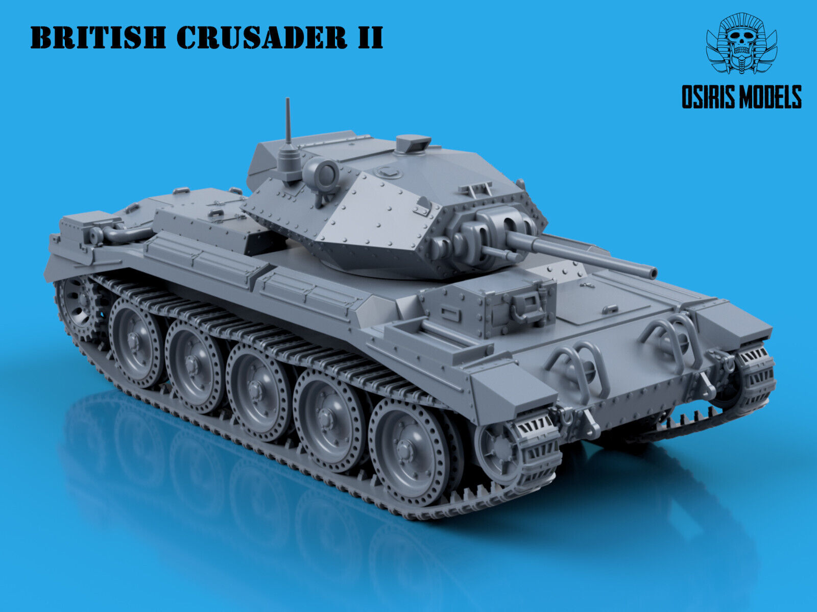 British Crusader II Tank - Made to order - Check Lead Times