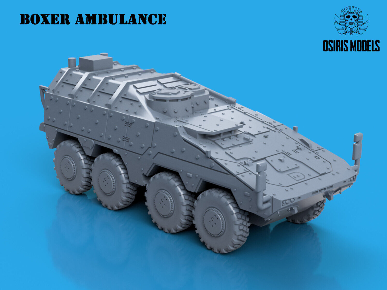 Boxer Ambulance Model - Multiple Scales - Made to order - Check Lead T